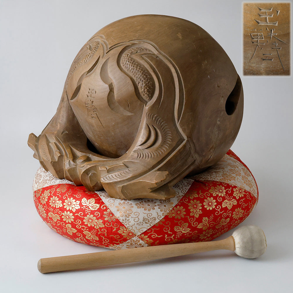 特大 木魚 全体図