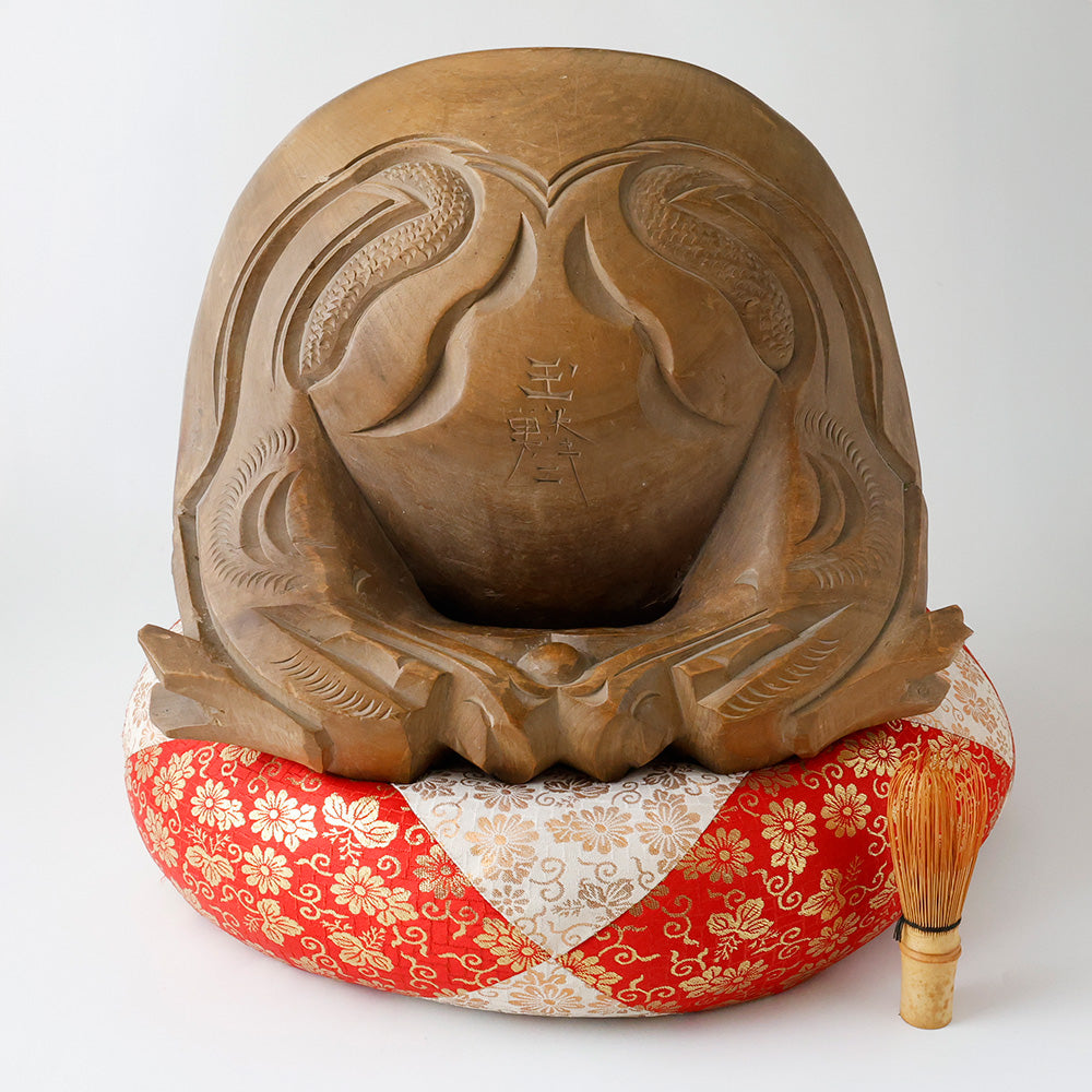 特大 木魚 側面