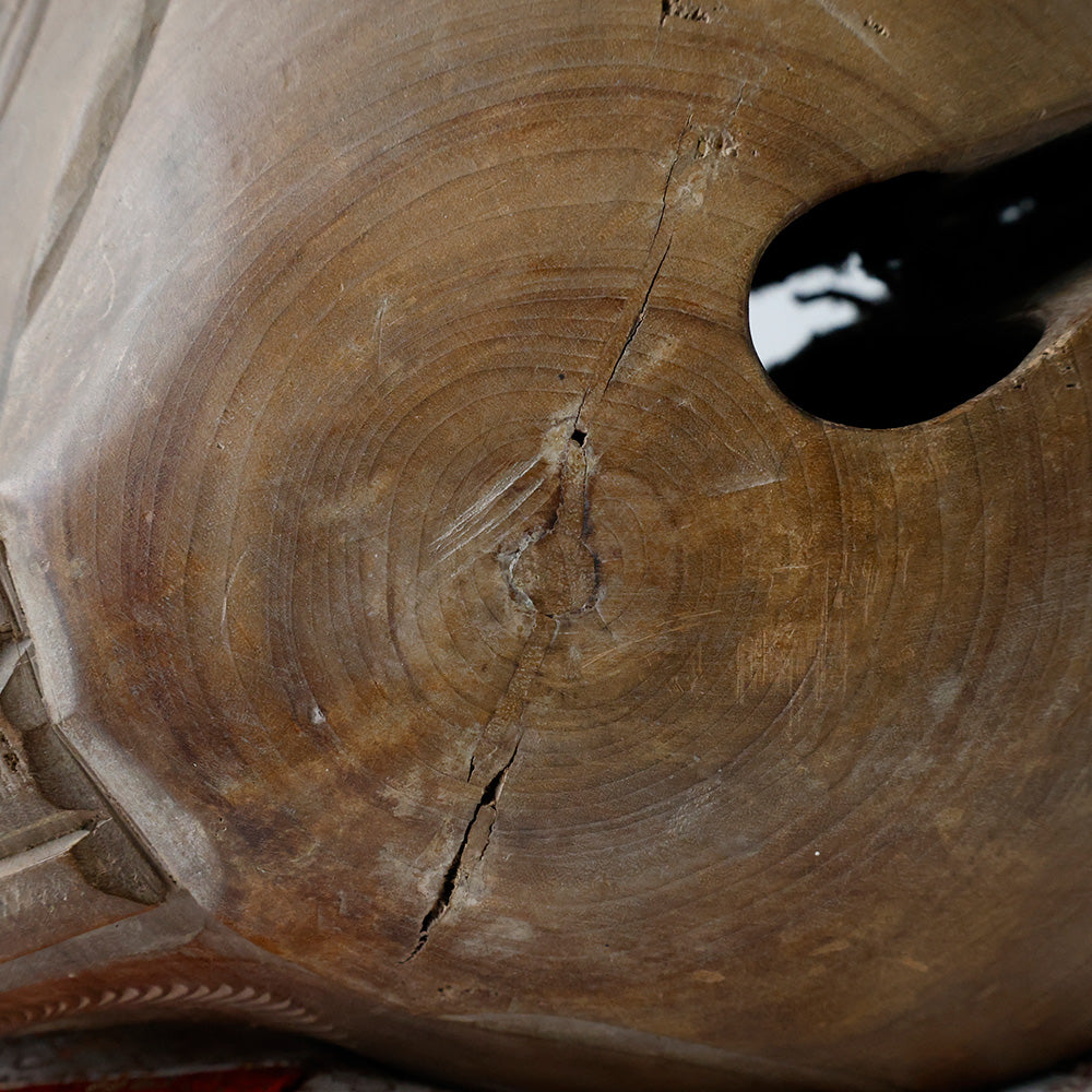 特大 木魚 拡大図