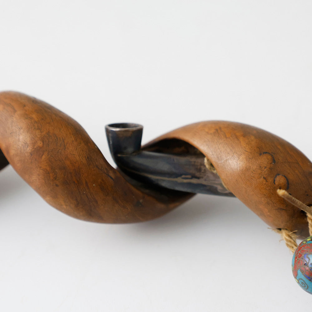 螺旋捻り上げ煙管筒