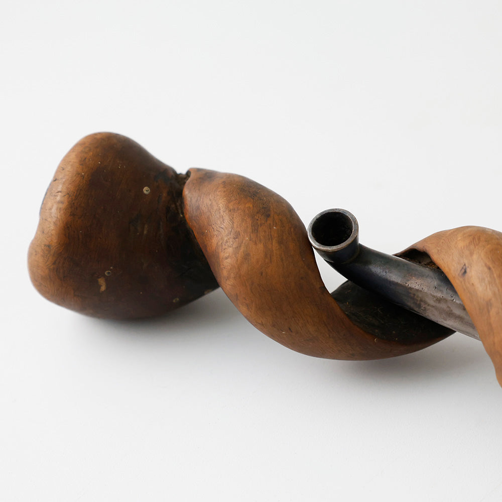 螺旋捻り上げ煙管筒