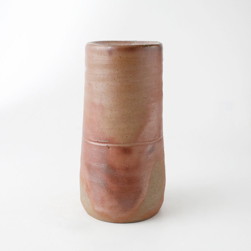 備前 伊勢崎淳 花入 側面