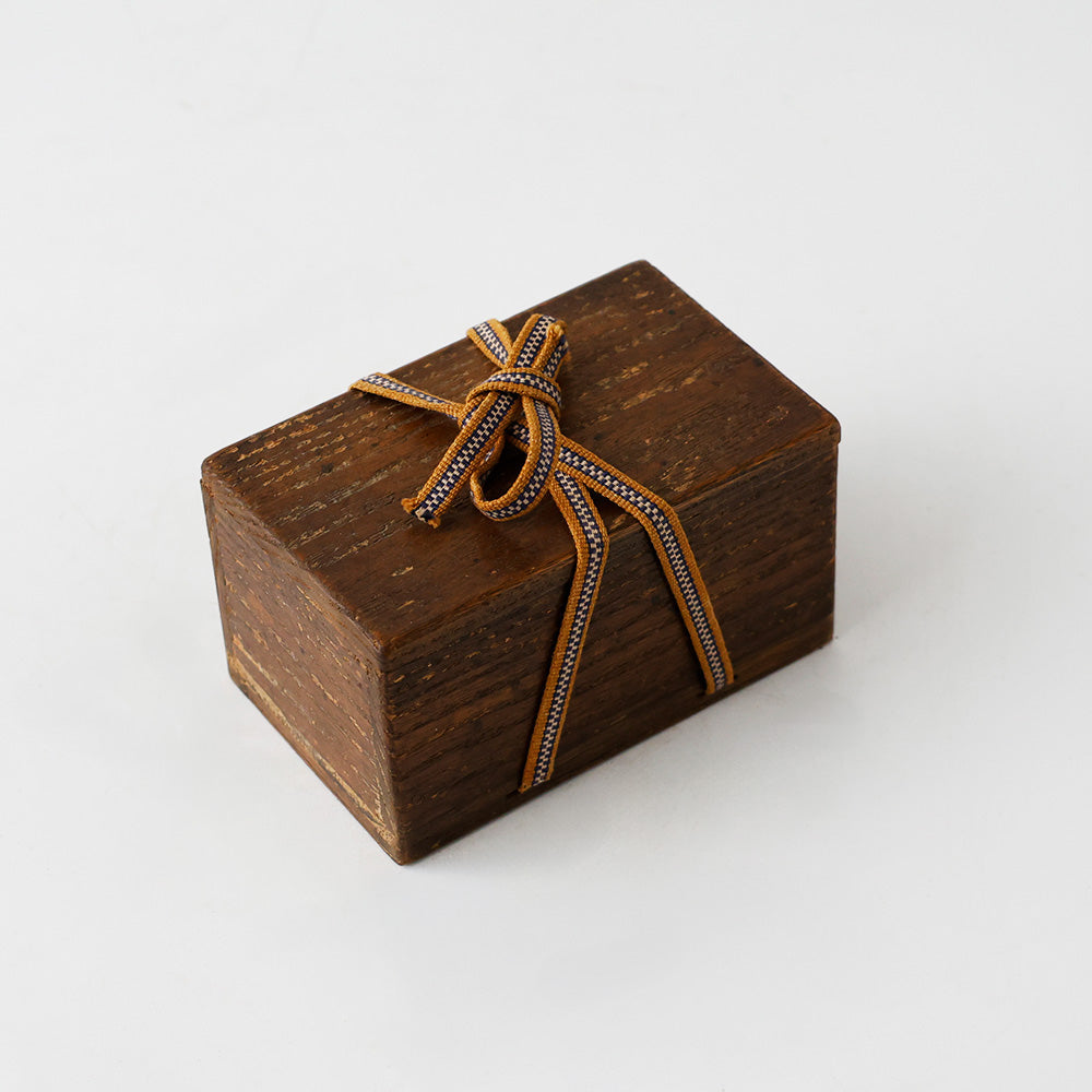 古銅 蟹 置物 箱