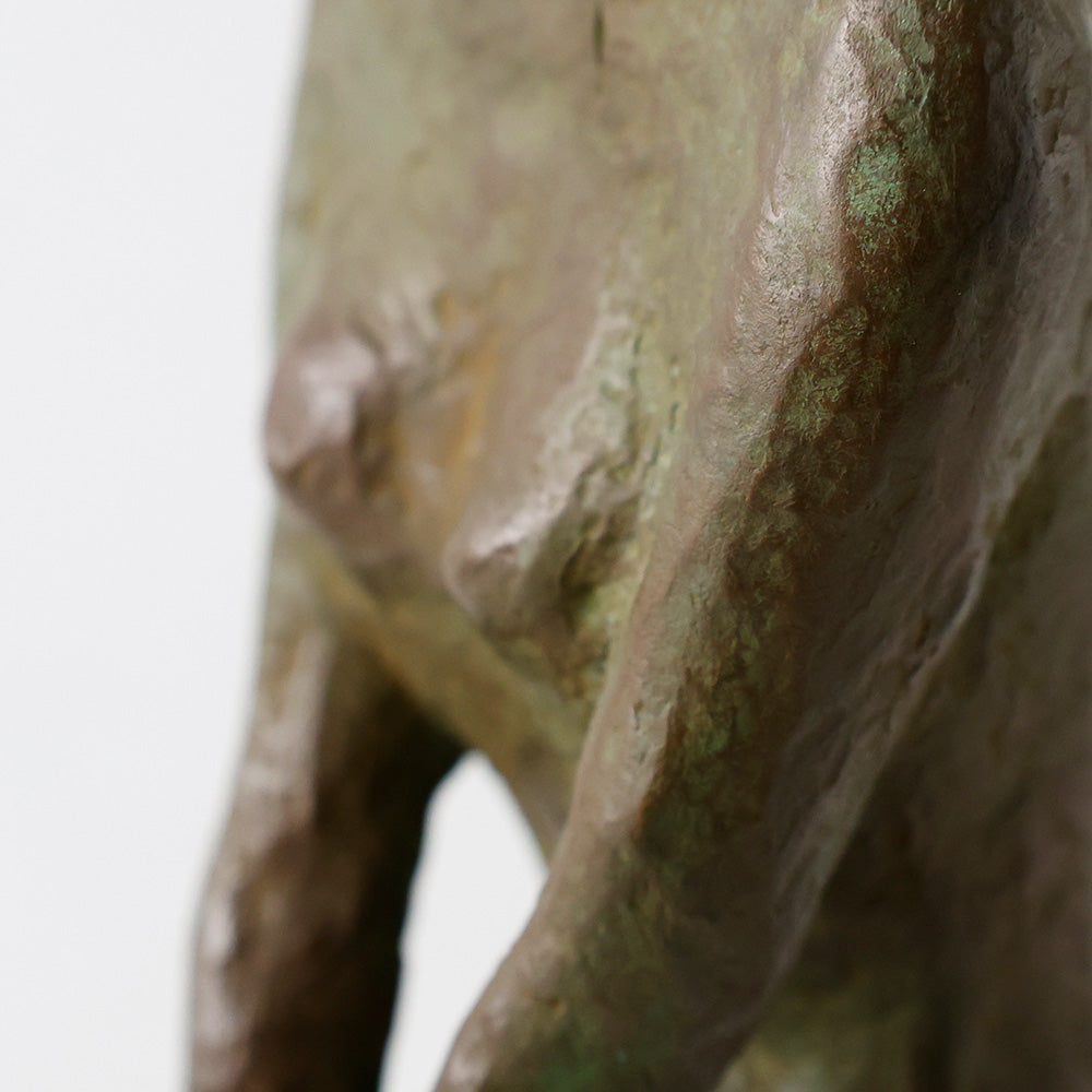 ブロンズ 少女像 板橋一歩 胸