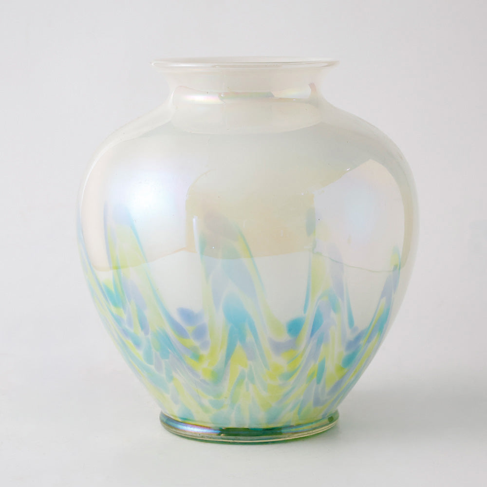昭和レトロ クラフトglass 花瓶