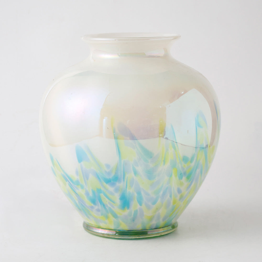 昭和レトロ クラフトglass 花瓶