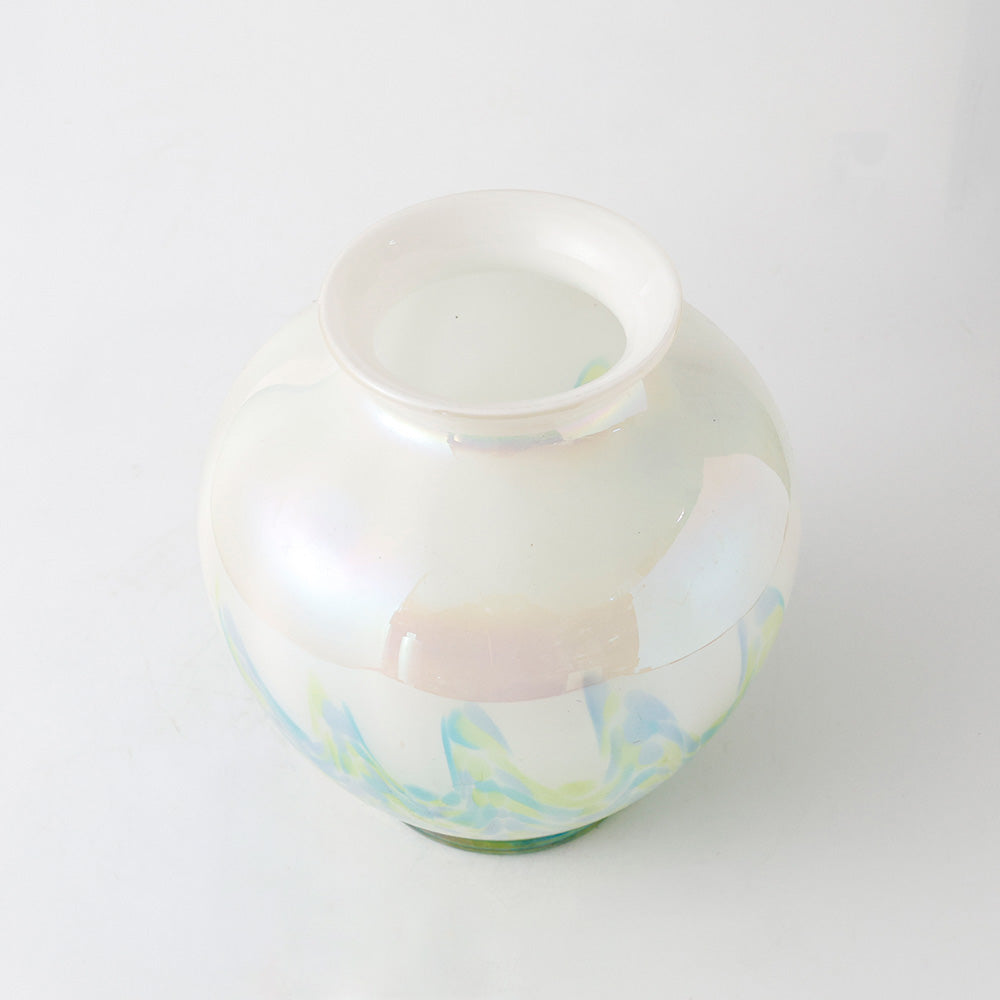 昭和レトロ クラフトglass 花瓶