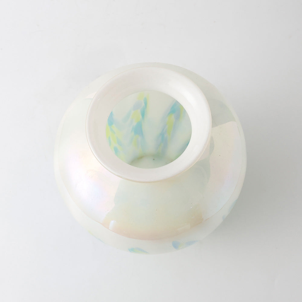 昭和レトロ クラフトglass 花瓶