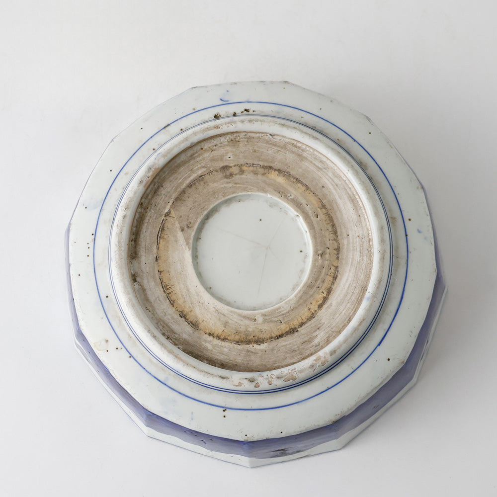 古伊万里 染付 楼閣図 菓子鉢 – EIKI Re:Finds