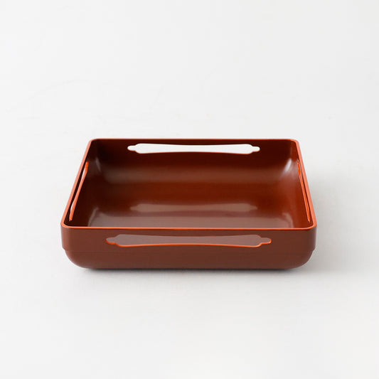 平安 象彦 朱塗 後藤盆 菓子盛