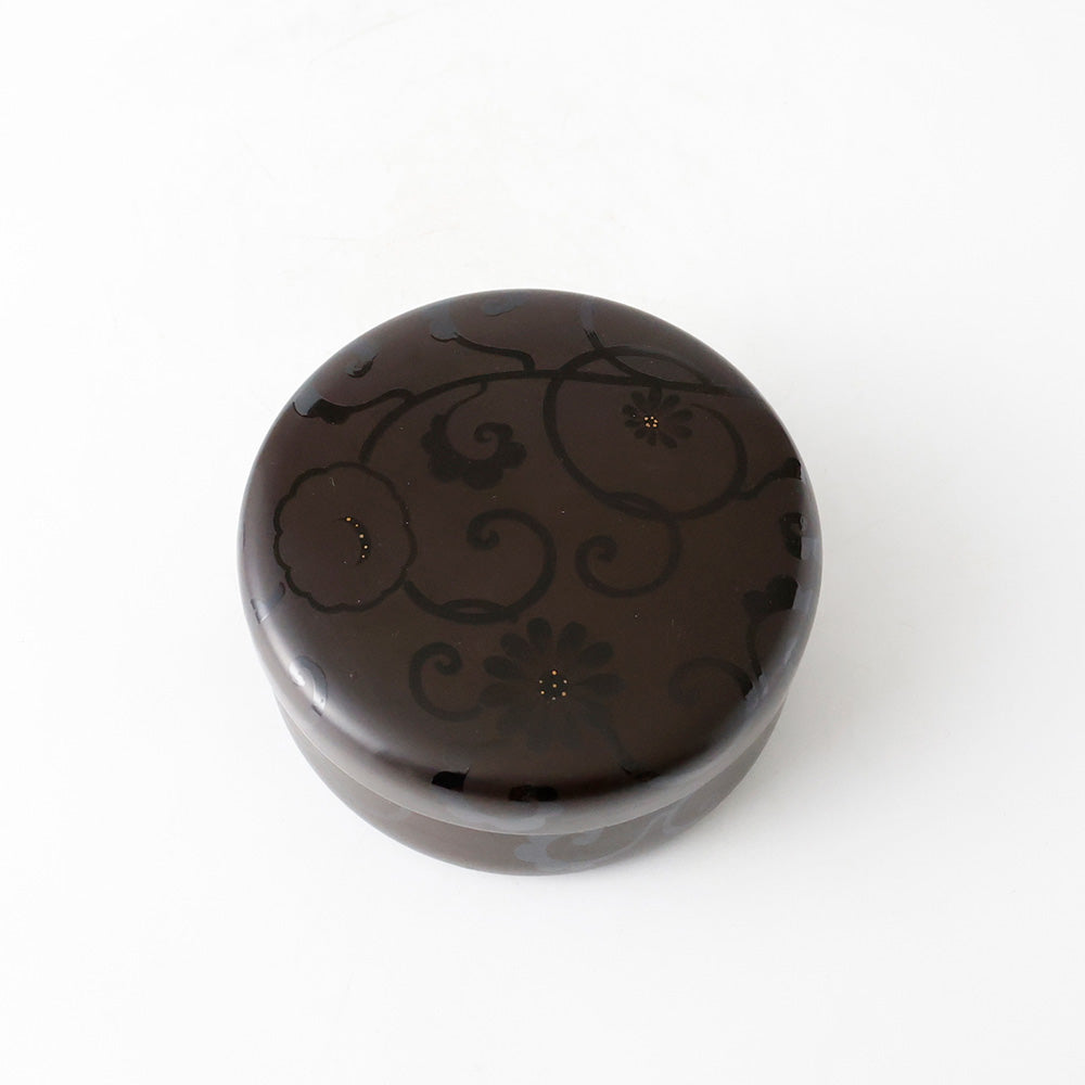 高岡漆器 唐草文様 菓子鉢