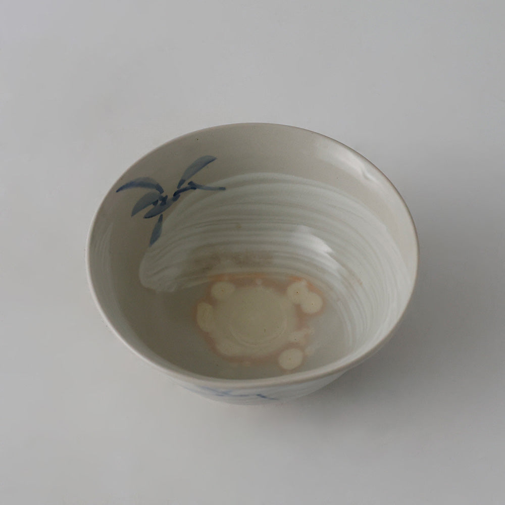 竜谷窯 宮川香雲 白磁 染付 花 唐草文様 茶碗 共箱 栞 抹茶椀 茶道具 竜谷窯 宮川香雲 白磁 茶碗 – EIKI Re:Finds