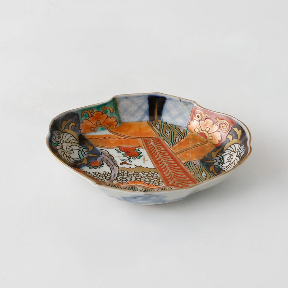 古伊万里 色絵金襴手 長皿