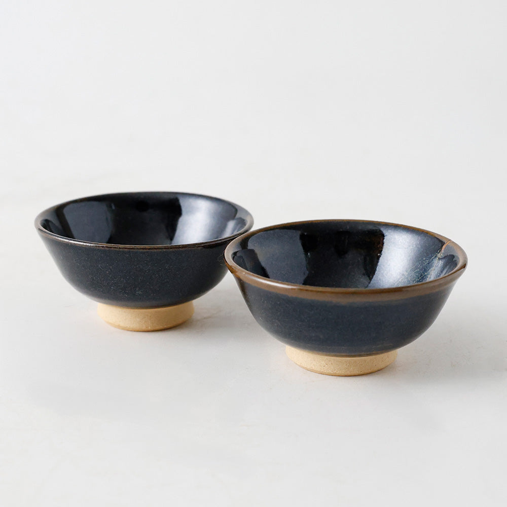 一葉窯 盃 二客 側面