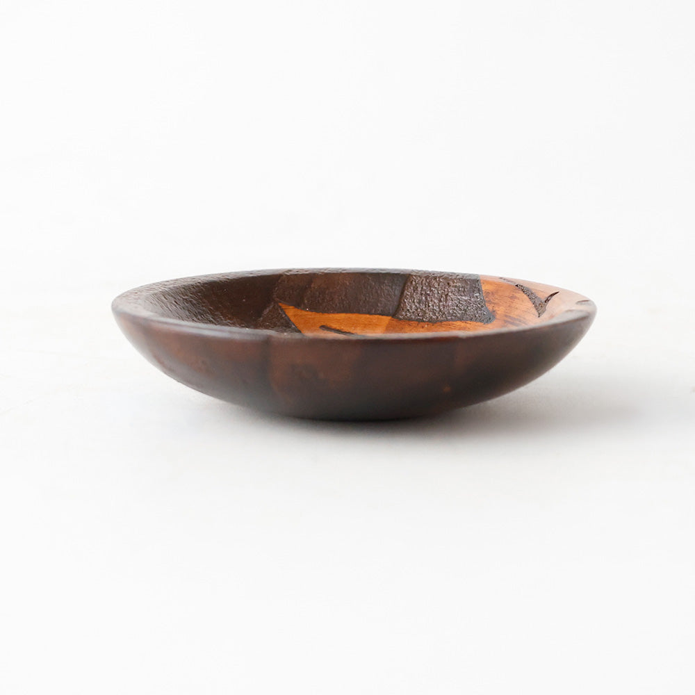 白山杉 茶菓揃 茶托 側面
