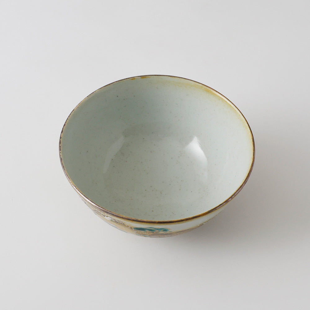 十二代永楽善五郎 菓子鉢 上から見た図