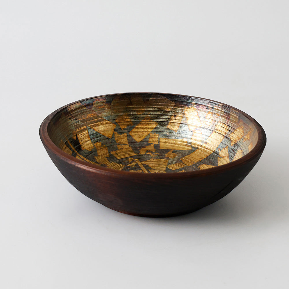 平安象福作 鳥鉢形 菓子器 側面