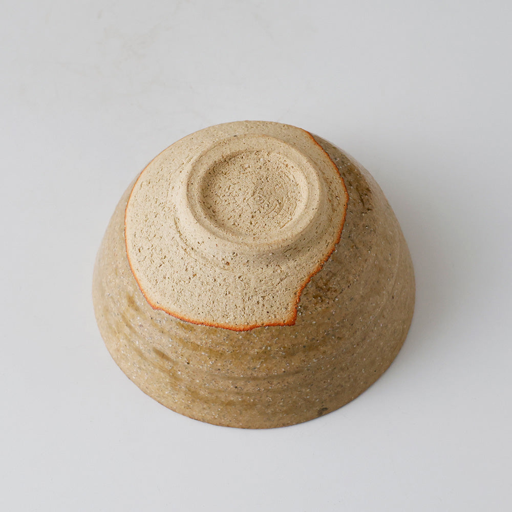 越中瀬戸焼 吉野香岳 茶碗 底面