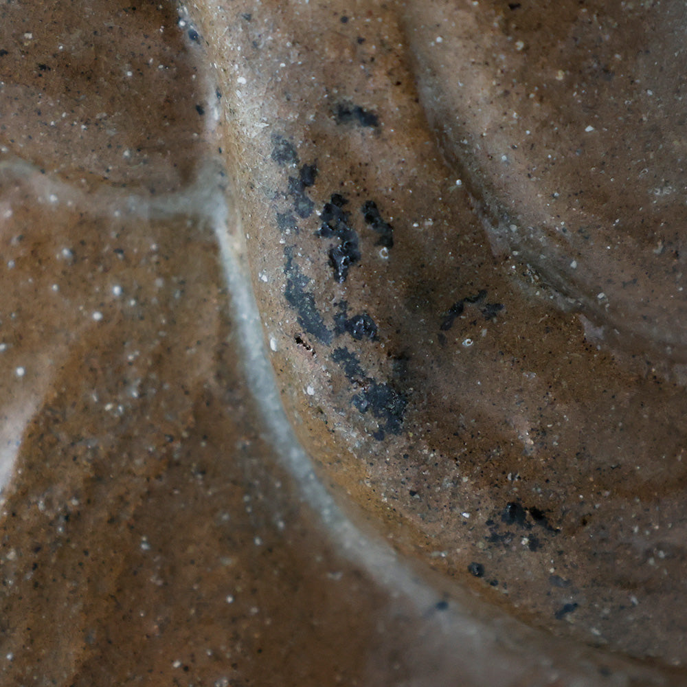 越中古府焼 布袋像 拡大図