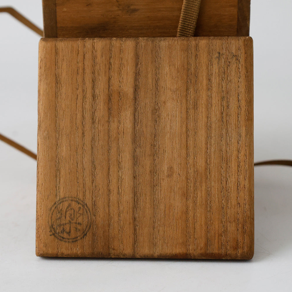 十二代楽吉左衛門 弘入造 黒楽茶入 箱 蓋