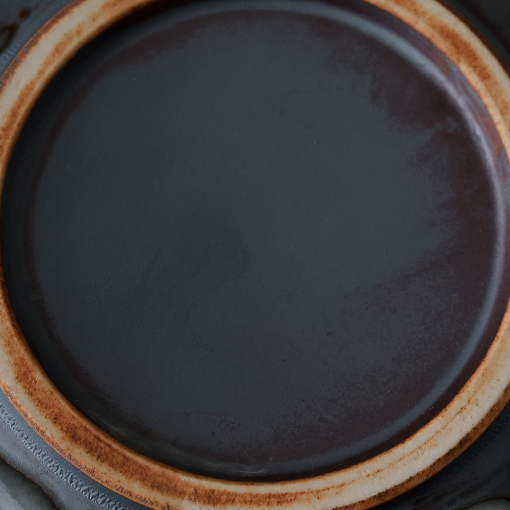 未使用 菓子器 茶道具 底面 拡大