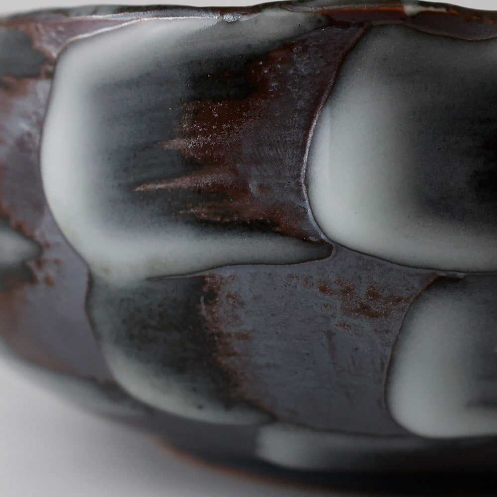 未使用 菓子器 茶道具 側面 拡大