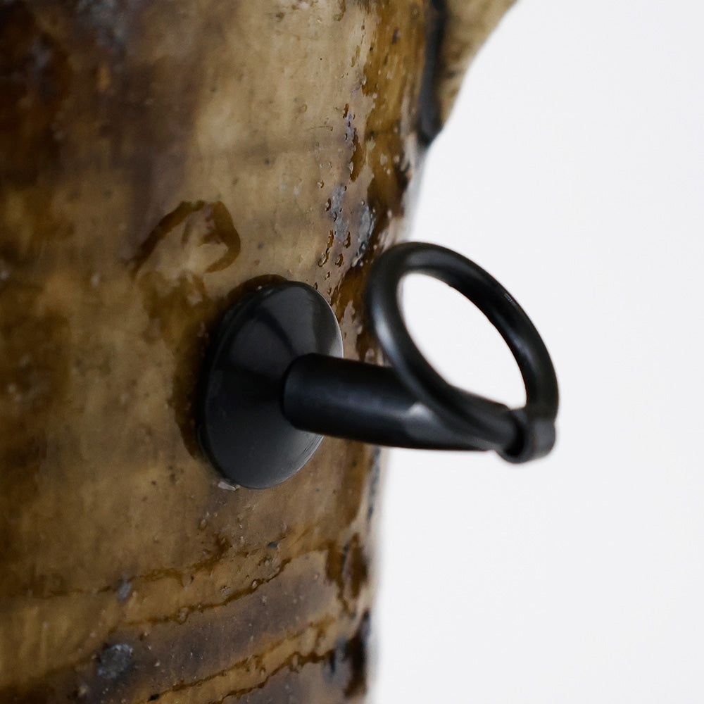 美濃焼 元屋敷窯 掛花入 鐶