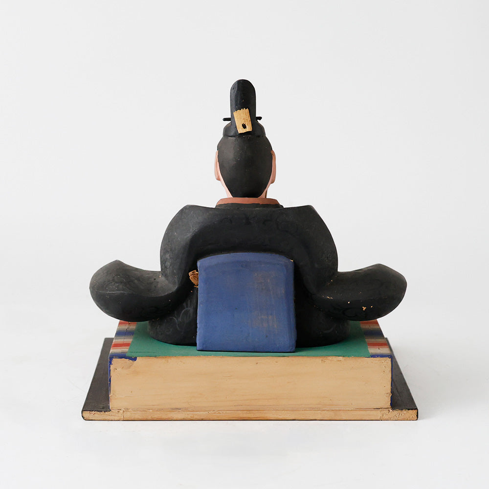 天神様 置物 彫刻 背面