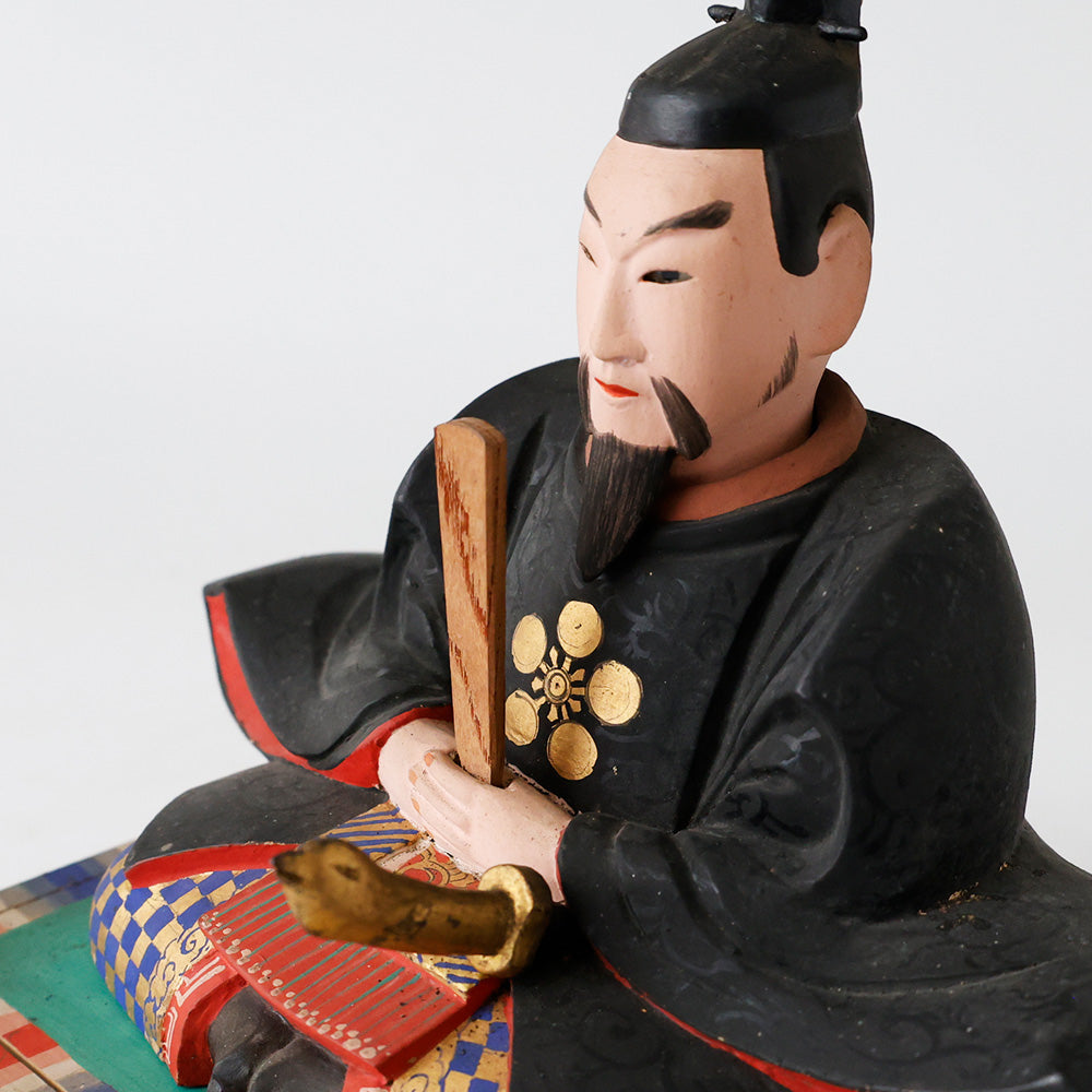 天神様 置物 彫刻 上半身