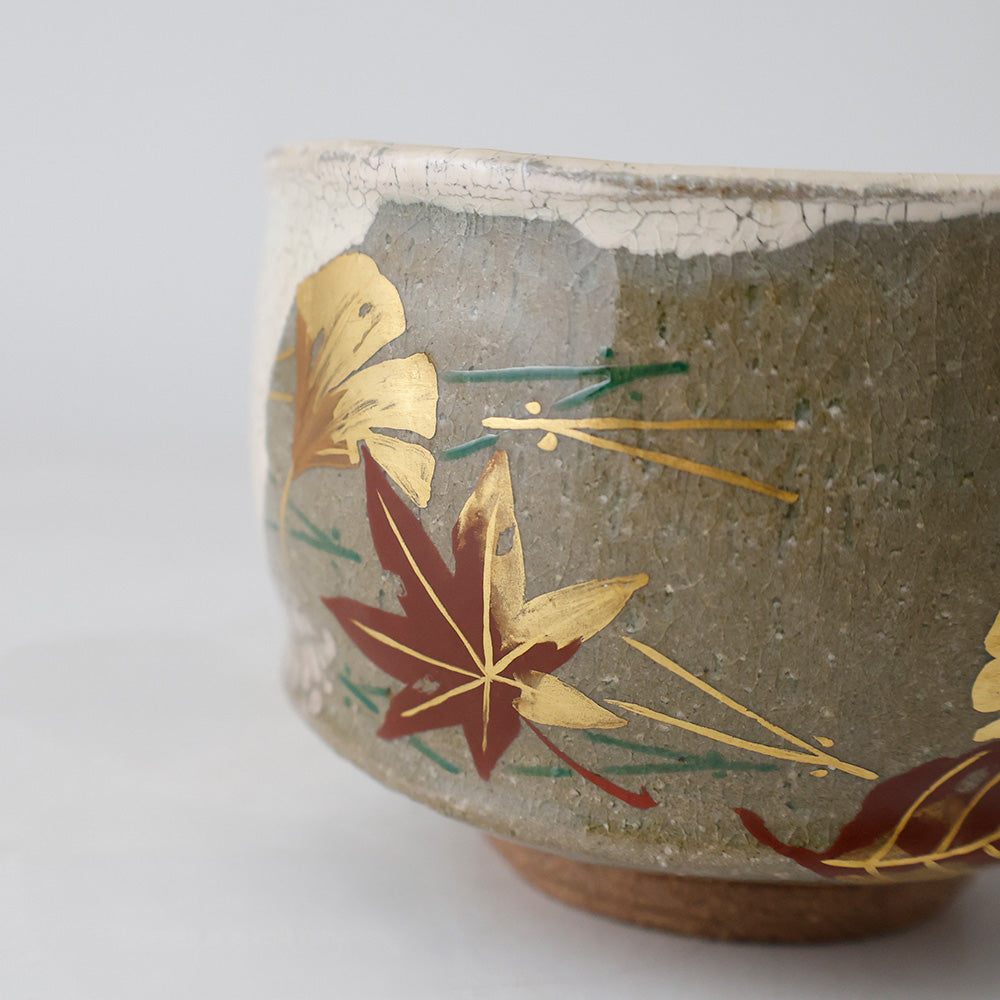 水無月窯 白入掛 茶碗 拡大図