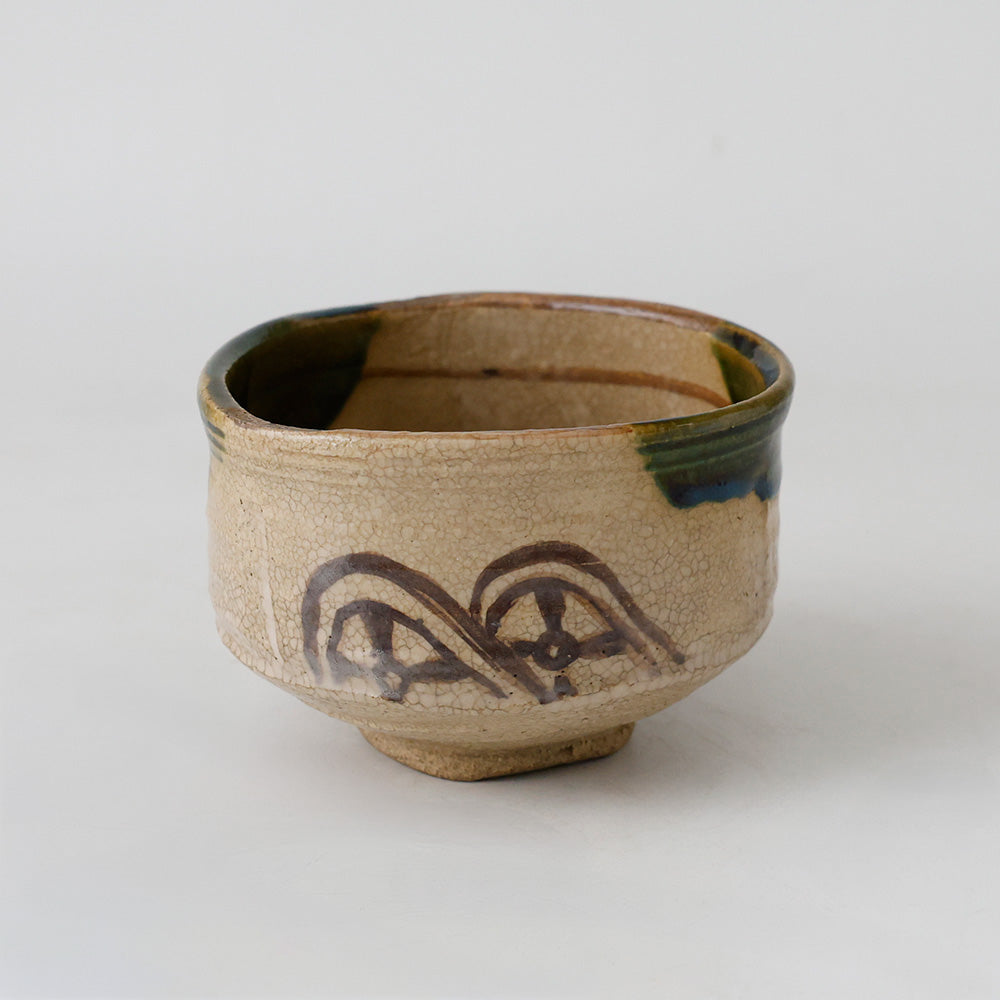 織部焼 宮地成和 茶碗 側面