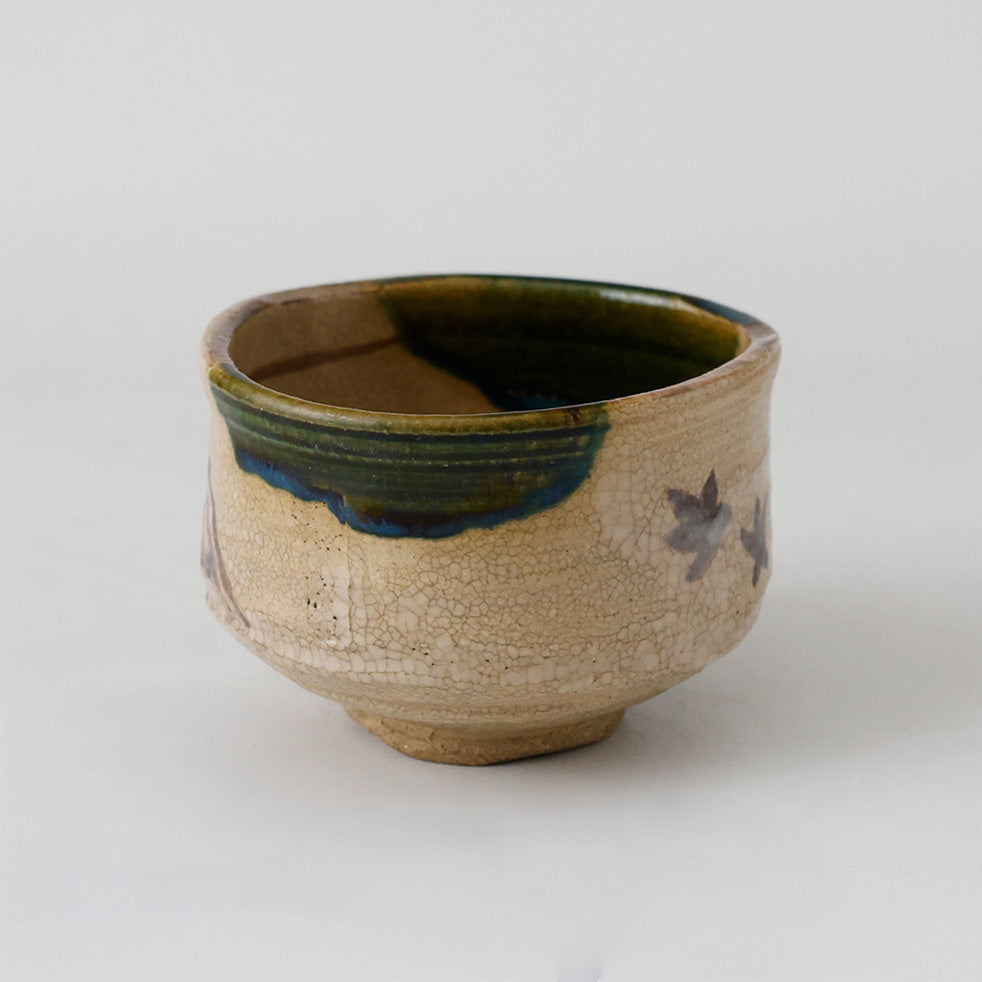 織部焼 宮地成和 茶碗 側面