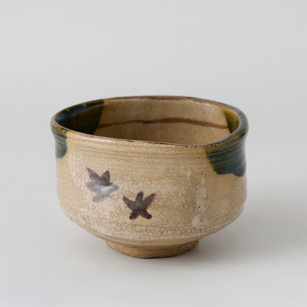 織部焼 宮地成和 茶碗 側面