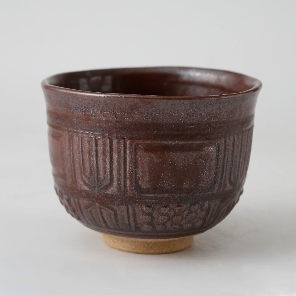 豊窯 三代 寺田美山作 茶碗 側面